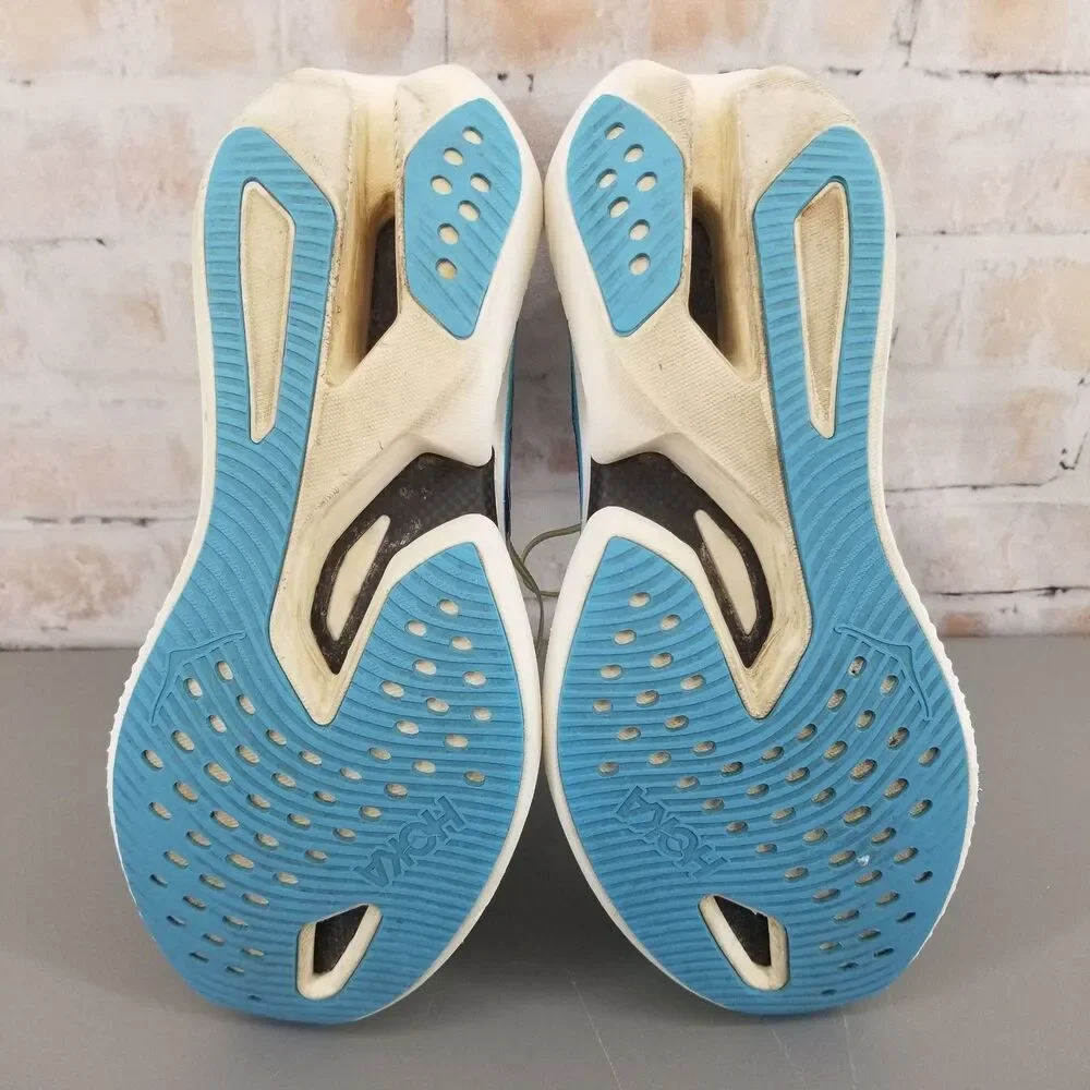 Hoka One One Cielo X1 1147910 ENN Road Racing Shoe Evening Sky/Lettuce Men's 10